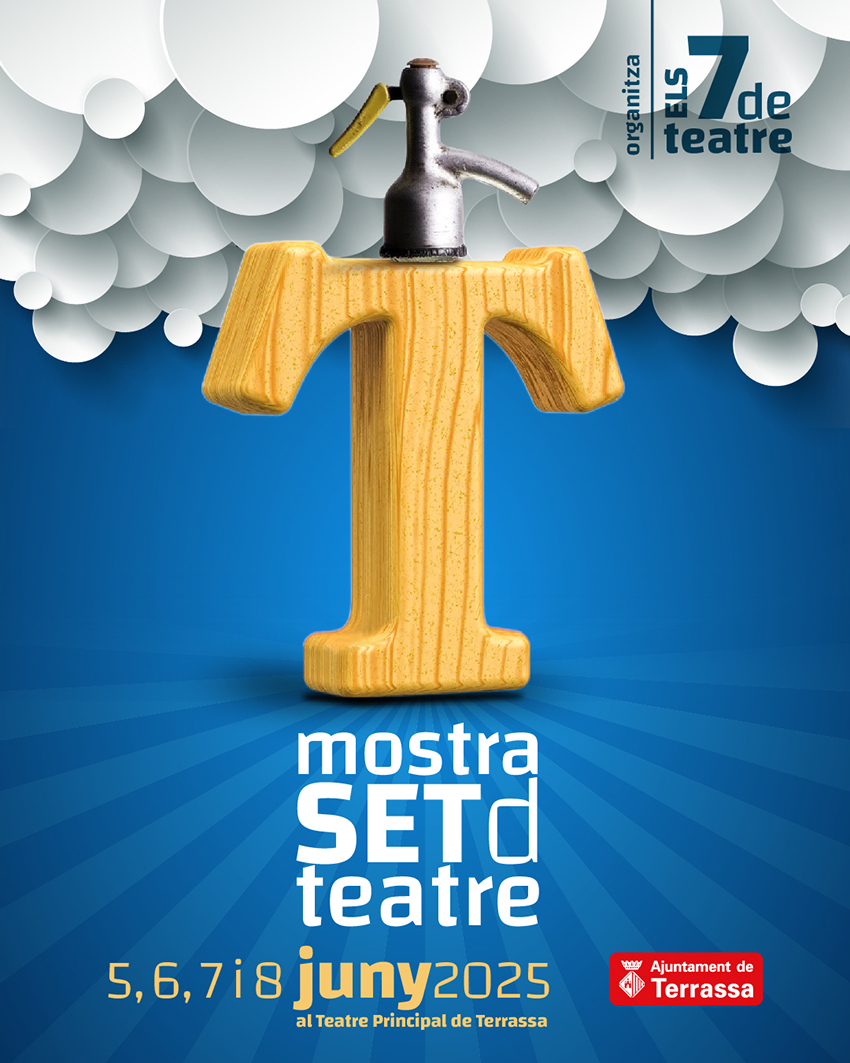 Comunicación gráfica para evento teatral set de teatre 2025