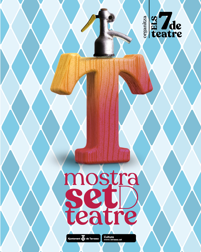 Comunicación gráfica para evento teatral set de teatre